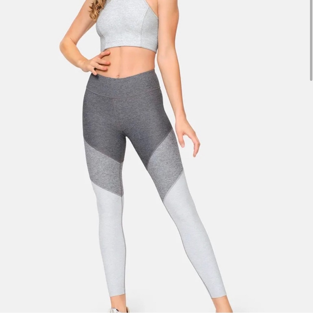 OUTDOOR VOICES 7/8 Springs Leggings Colorblock Medium